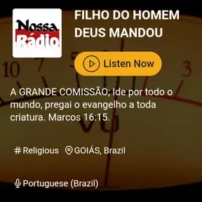 WEB RÁDIO  FILHO DO HOMEM DEUS MANDOU