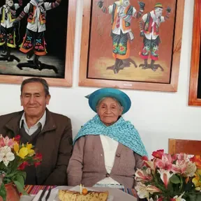 Festejando a papa