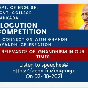 Elocution Gandhijayanthi 2021 new