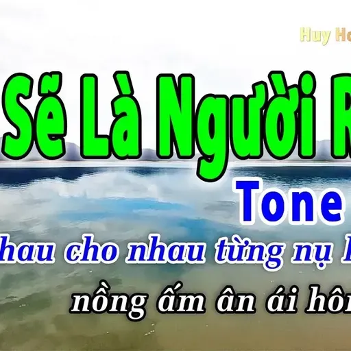 Anh Sẽ Là Người Ra Đi Karaoke Tone Nam | Huy Hoàng Karaoke