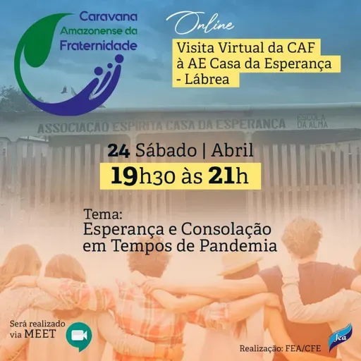 Visita da CAF à Associação Espírita Casa da Esperança em Lábrea-AM