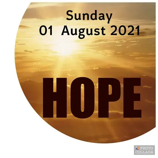 Sunday Service 1 August 2021 - Our Hope in times of trouble .mp3