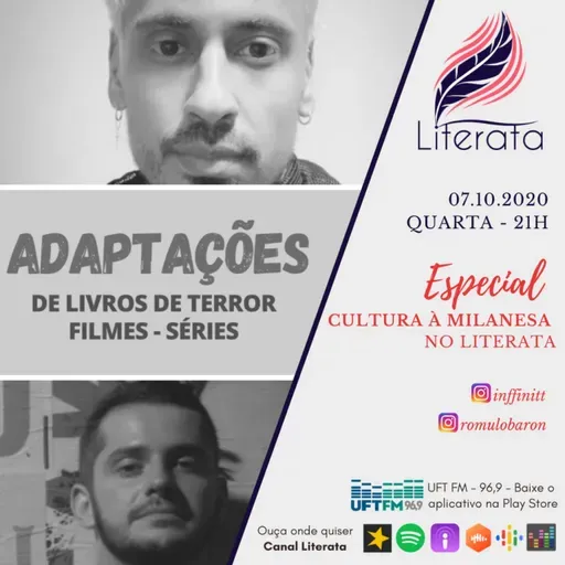 #071 - Outubro Dark Literata - Especial CàM - Adaptações de livros