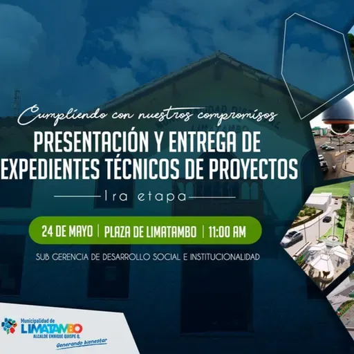 📻🙋🏻‍♂️Alcalde Enrique Quispe hace la invitación a las actividades de la Municipalidad hoy miércoles 24 de mayo. 