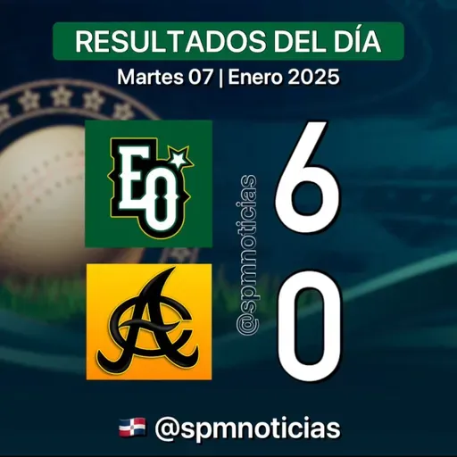 FINAL ✅Estrellas 6 ❌Águilas 0 (08-1-2025)