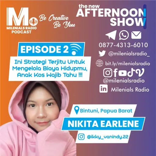 INI STRATEGI TERJITU UNTUK MENGELOLA BIAYA HIDUPMU, ANAK KOS WAJIB TAHU !!! - THE NEW AFTERNOON SHOW WITH NIKITA (BINTUNI, PAPUA BARAT) EPISODE 2