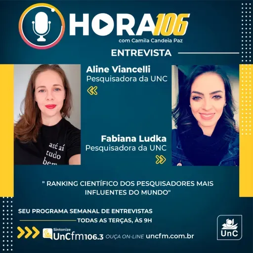 Hora 106 - Ep. 19 - Aline Viancelli e Fabiana Ludka