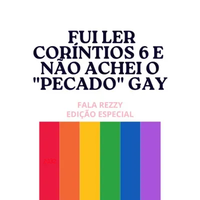 PERA, EU NÃO SOU COMO OS SODOMITAS!