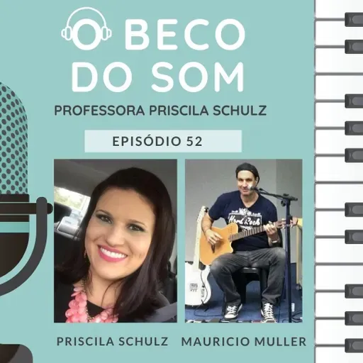 Professora Priscila Schulz no Beco do Som