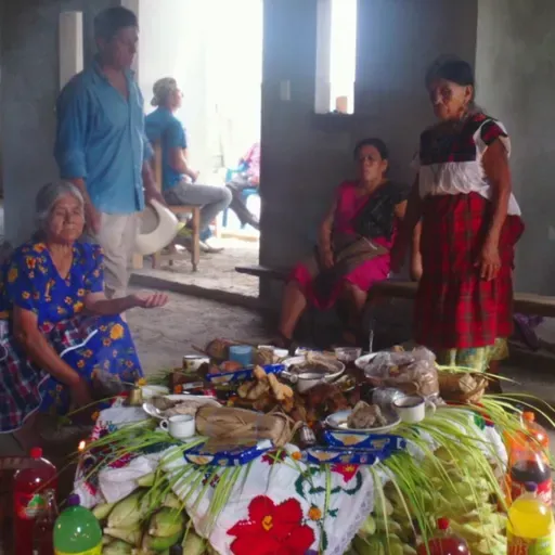 Ofrenda o Fiesta al Elote "Maíz Tierno" comunidad Náhua Atlalco Zapotempa Chicontepec Primer Parte 1