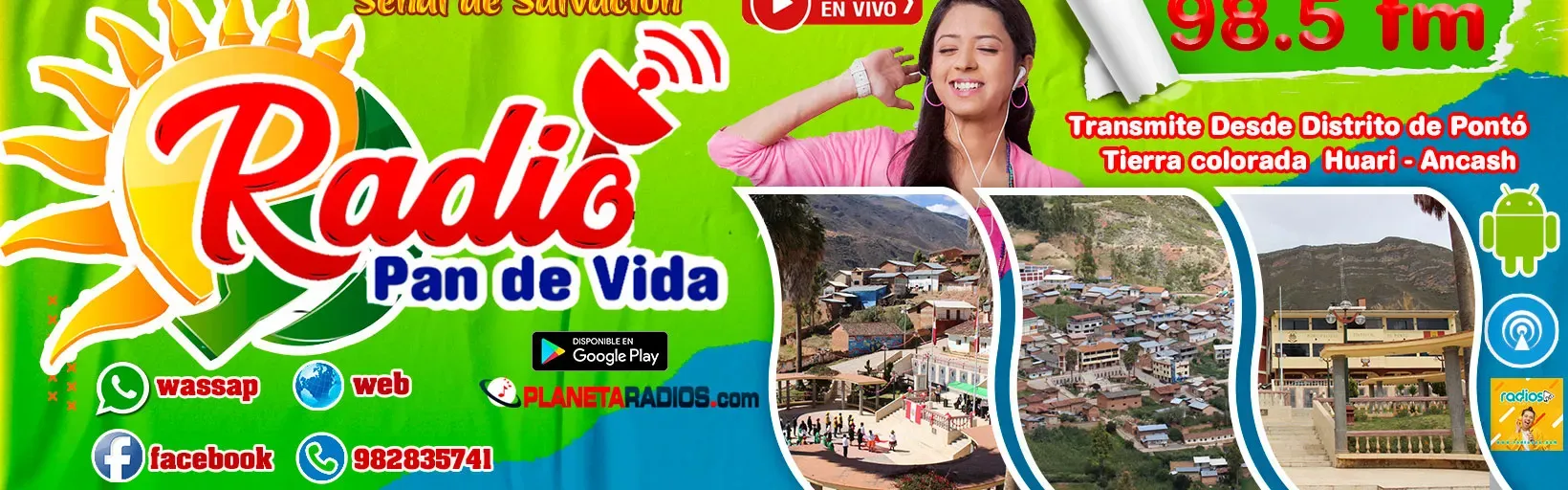 RADIO PAN DE VIDA 98.5 FM