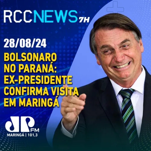 Bolsonaro no Paraná: Ex-presidente confirma vinda à Maringá e outras cidades