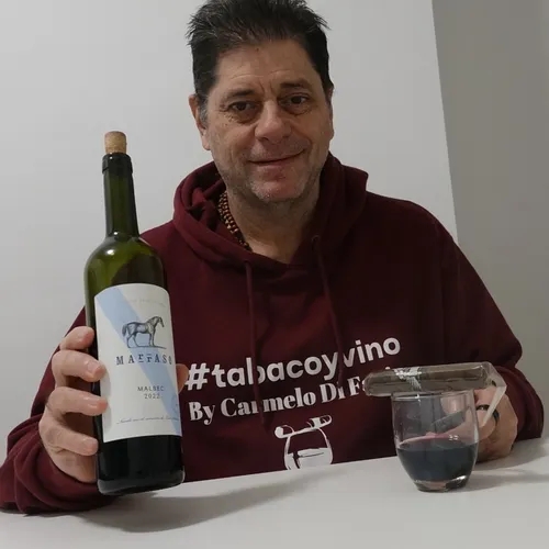 #tabacoyvino By Carmelo Di Fazio. Marraso malbec 2022, un vino para disfrutar a tope. Una delicia.