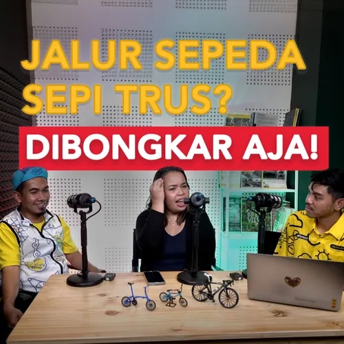 Jalur Sepeda Terproteksi, Peninggalan Anies yang..... ah sudahlahhhh