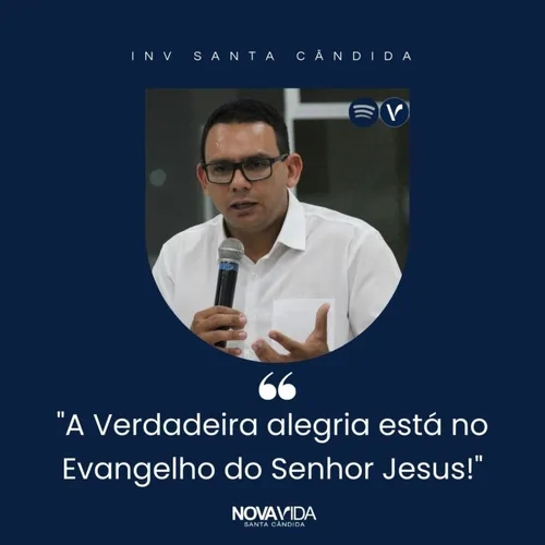 "A Verdadeira alegria está no Evangelho do Senhor Jesus!"