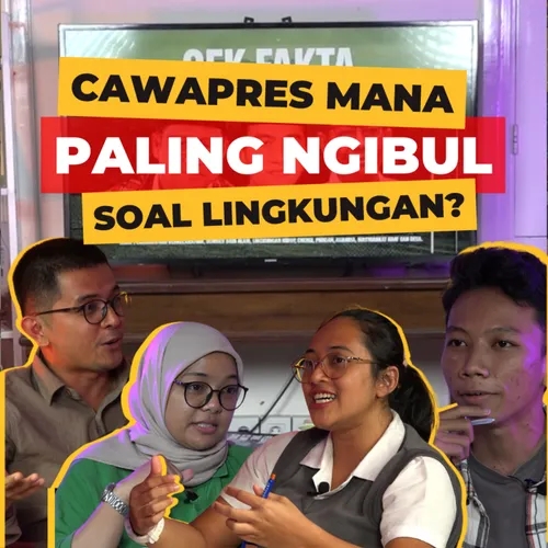 CAWAPRES MANA PALING NGIBUL SOAL LINGKUNGAN?