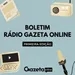 Boletim Rádio Gazeta Online - 1ª edição (24 de julho de 2024)