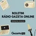 Boletim Rádio Gazeta Online - 1ª edição (22 de julho de 2024)