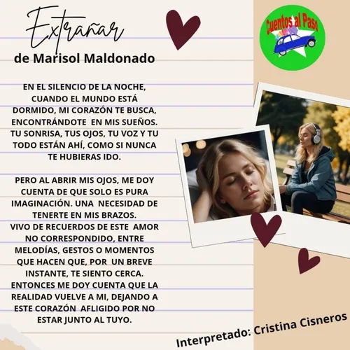 Poema: "Extrañar" de Marisol Maldonado