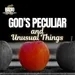 God's Peculiar and Unusual Things