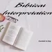 Biblical Interpretation 2