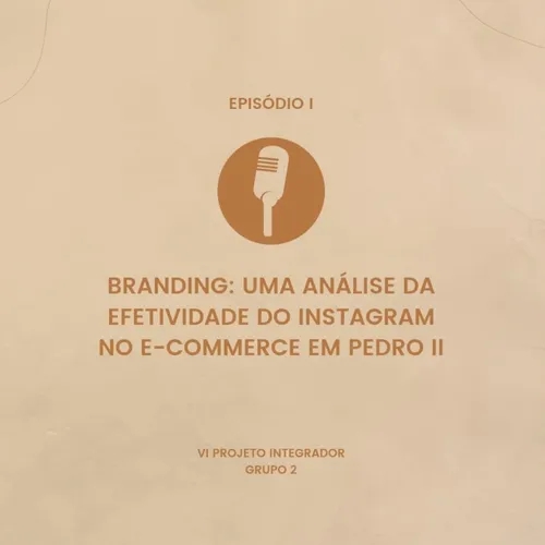 Episódio 1 Branding: uma análise da efetividade do Instagram no e-commerce em Pedro II-PI