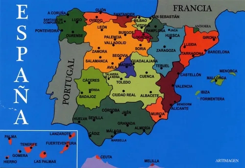 Geografia, paesaggi e città della Spagna