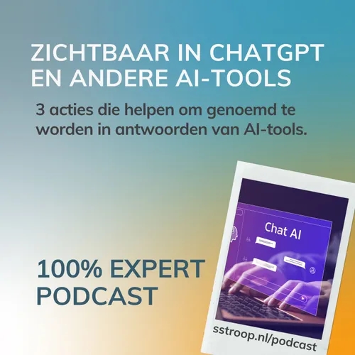 Vindbaar in ChatGPT, Perplexity en andere AI-tools