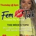 Fem Talk  - “Do Lesbians have better SEX!?! with Special Guest Ashley.