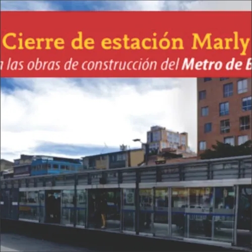 CIERRE ESTACION MARLY BOGOTÁ