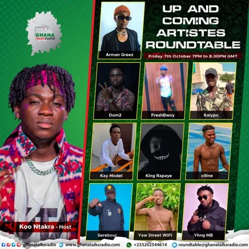 Kay Model wins Week 1 of Season 3 of Up and Coming Artiste Roundtable.