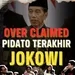 BONGKAR FAKTA PIDATO TERAKHIR JOKOWI !! MANA YANG KLAIM SEMATA?