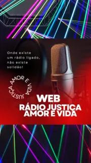 Radio web justiça amor e vida