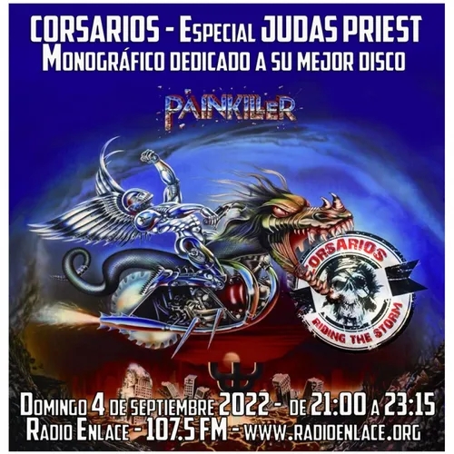 CORSARIOS - Especial Judas Priest / Monográfico "Painkiller" - Domingo 4 sept 2022