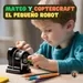 Mateo y CopterCraft el pequeño robot
