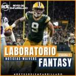 Laboratorio Fantasy - Fantasy Football en Español - Waivers para tu semana 11 en Fantasy NFL