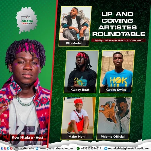 Up and Coming Artiste Roundtable: Week 3 of Season 6 Live.
