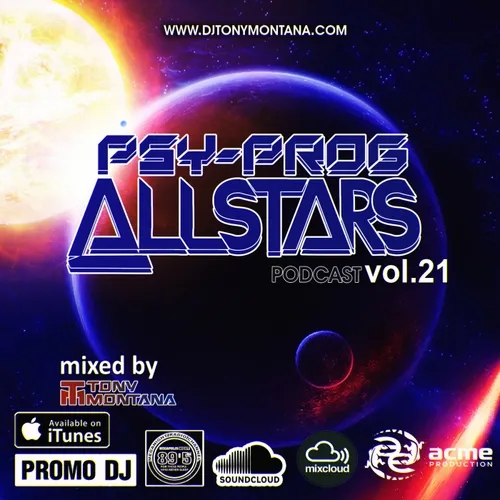 Psy-Prog Allstars podcast # 21 with Dj Tony Montana [MGPS 89,5 FM] 14.09.2019 #21
