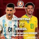 La Selección argentina empató con Brasil y se clasificó al Mundial de Qatar por la derrota de Chile