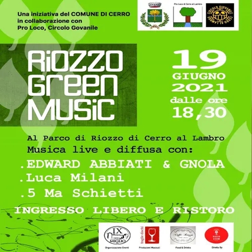 Riozzo Green Festival del 19.06.2021