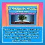 “NO PARTICIPATION; NO FRUIT” Series- Becoming a Fruit Bearing Christian 