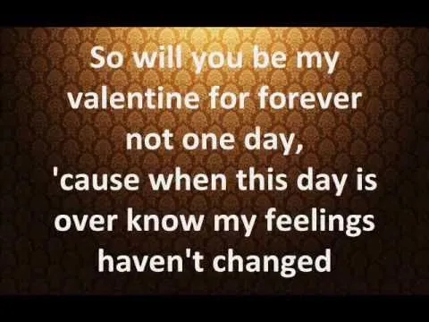 valentine's day (lyrics)