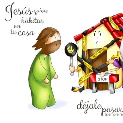 "Jesús Quiere Entrar en Tu Casa". Gloriosa Presencia, Coro, Estado Falcón, Venezuela.
