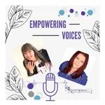 Empowering Voices with Diane Foy and the words 'Live with Passion'