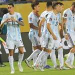 Gol de Argentina: Ángel Di Maria 0-1