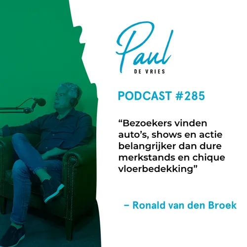 Ronald van den Broek: Bezoekers vinden auto’s, shows en actie belangrijker dan dure merkstands en chique vloerbedekking