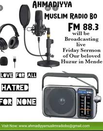 Ahmadiyya Muslim Radio Bo