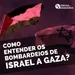 Como entender os bombardeios de Israel a Gaza?