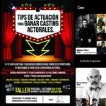Taller 'Tips para ganar castings actorales'