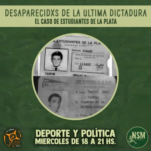 Lxs desaparecidxs de Estudiantes de La Plata - No Se Mancha 25/8